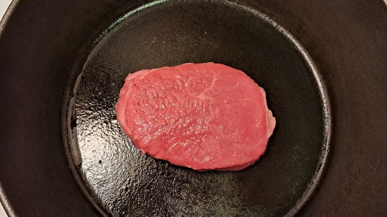 Cooking eye of round steak