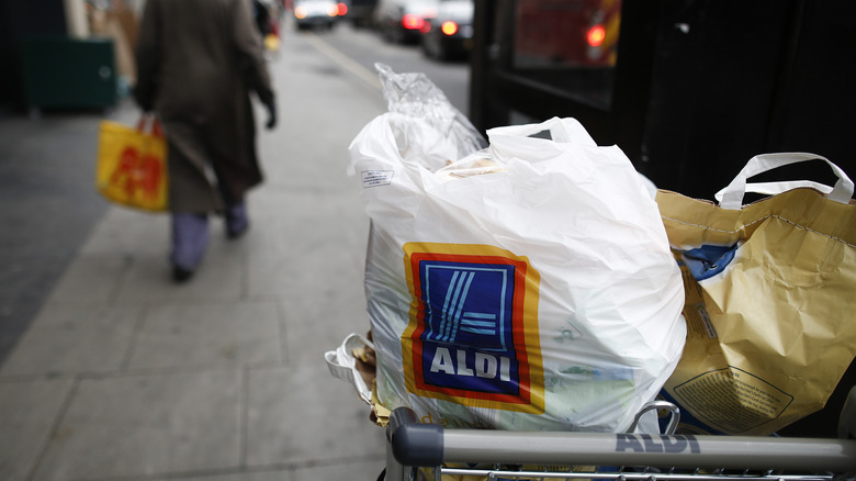 Aldi's old plastic bags