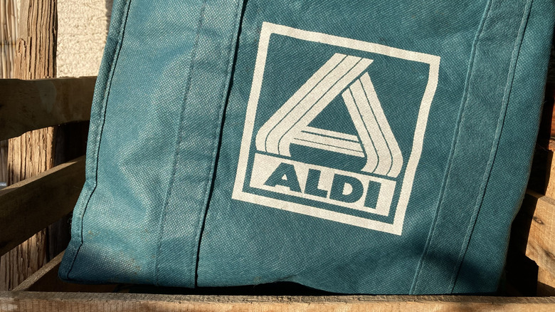 Reusable Aldi shopping bag