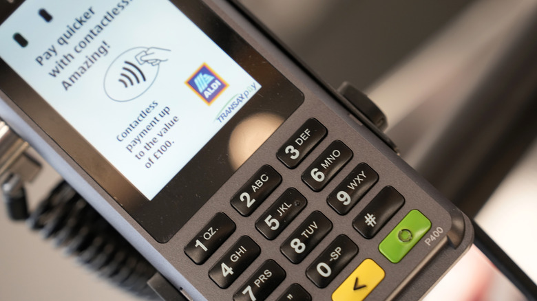 Aldi payment terminal