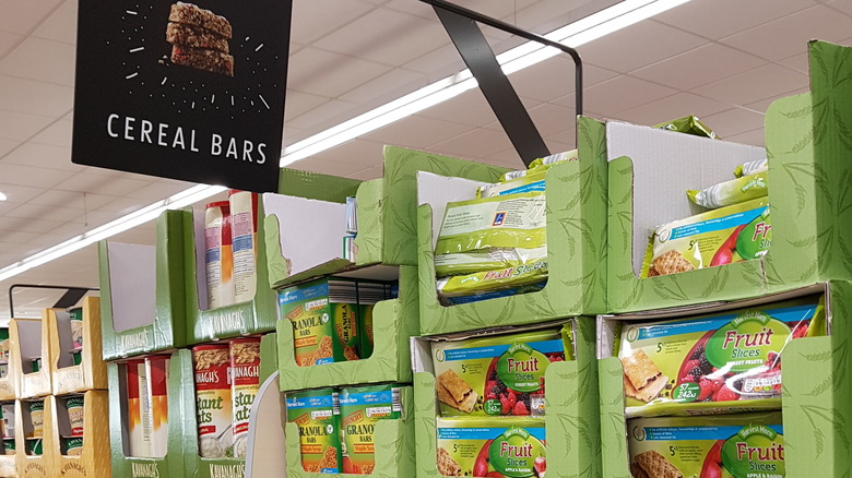 cereal bars at aldi