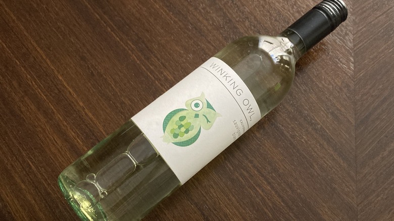 Bottle of Winking Owl Sauvignon Blanc