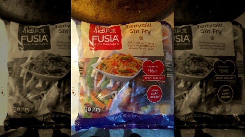 The Fusia Teriyaki stir fry