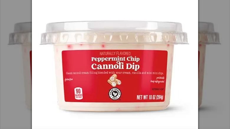 Aldi Peppermint Chip Cannoli Dip