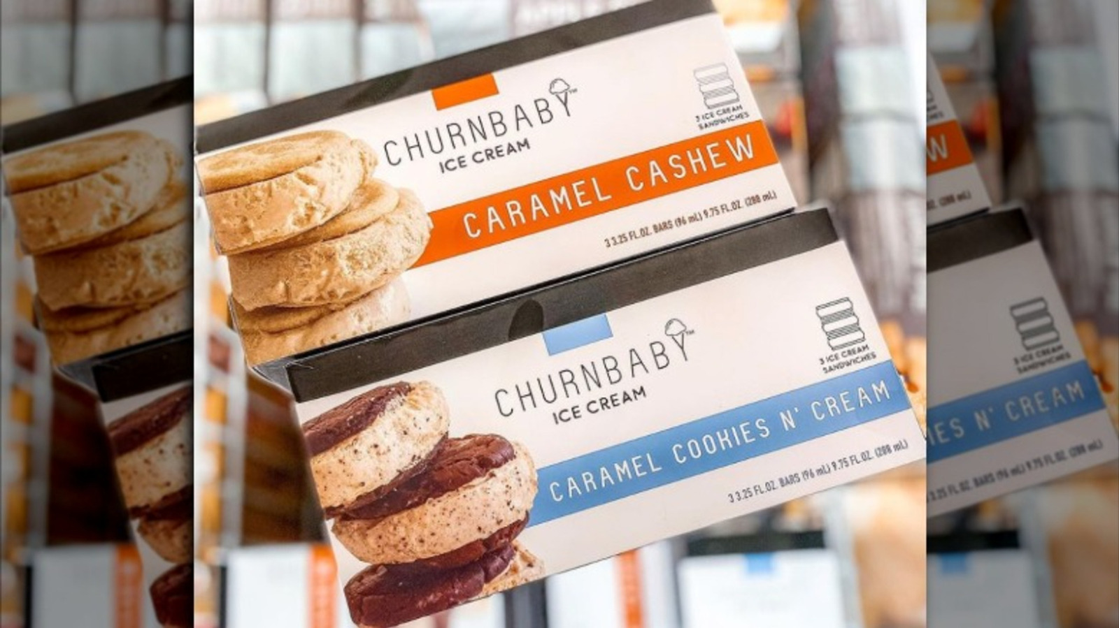 Aldi's Caramel Cashew Ice Cream Sandwiches Are Turning Heads