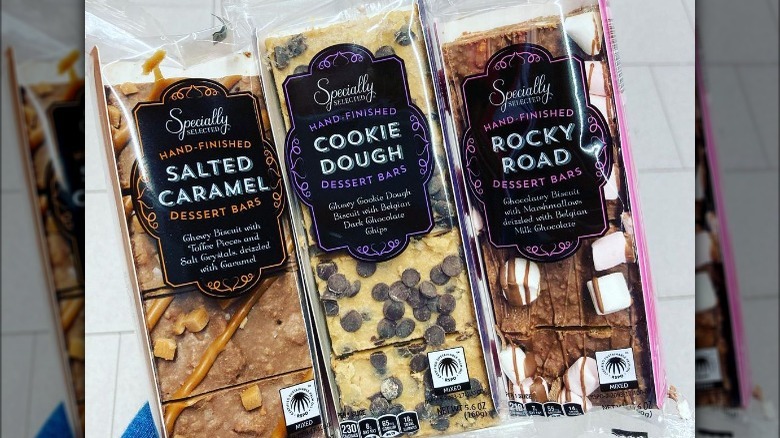 Aldi Specially Selected cookie bars