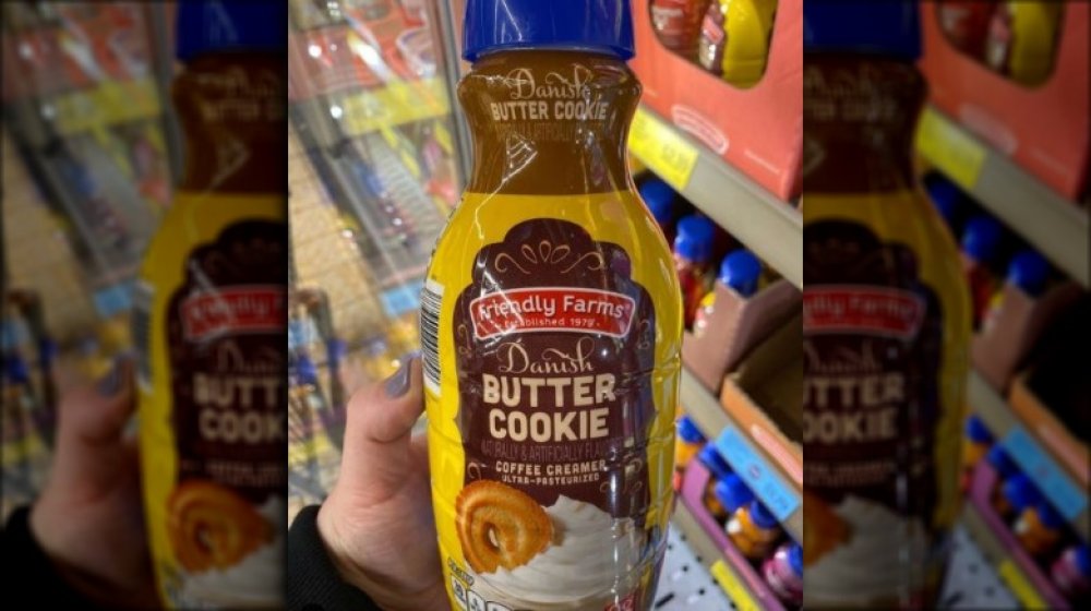 Aldi butter cookie coffee creamer