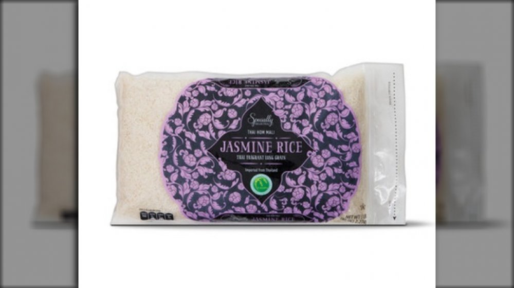 Bag of jasmine rice from Aldi