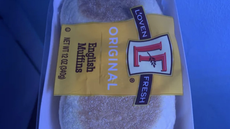 L'Oven Fresh English muffins from Aldi