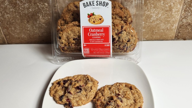 Bake Shop oatmeal cranberry cookies