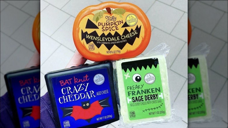 Aldi's Halloween Cheeses