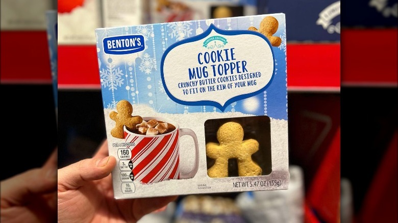 Benton's cookie mug topper at Aldi