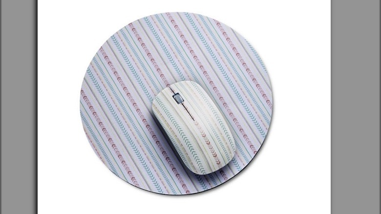 Computer mouse and mouse pad