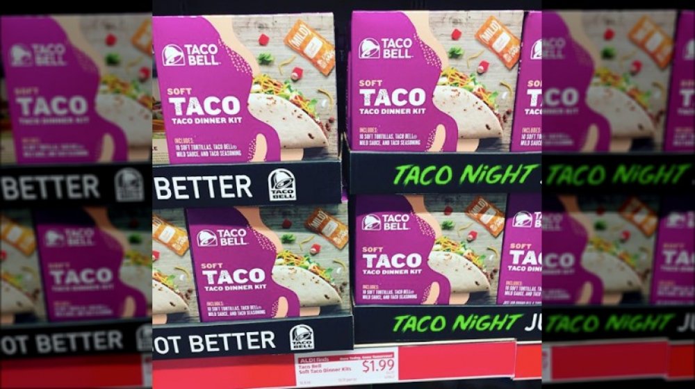 taco bell dinner kit at aldi