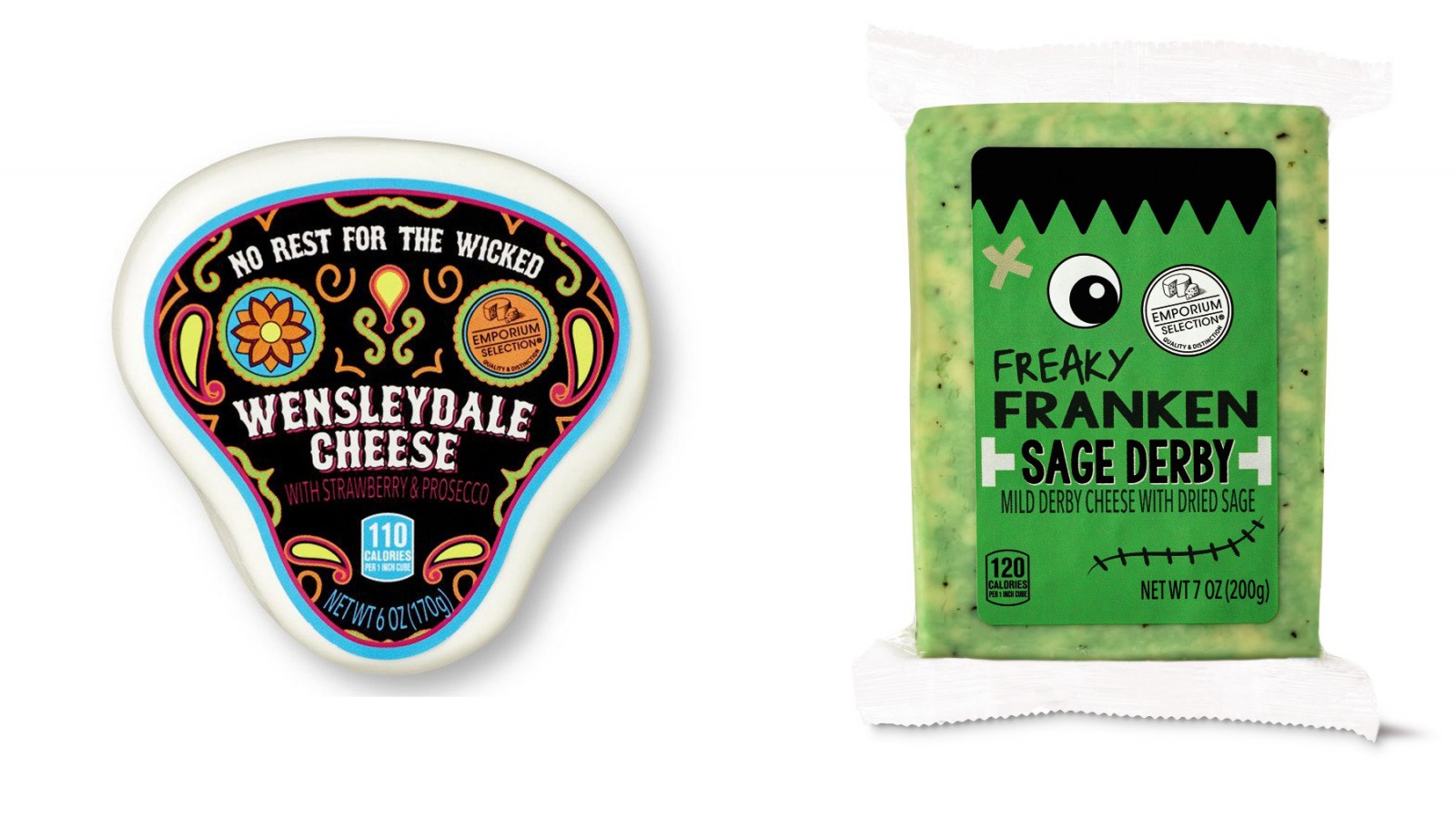 Aldi's Spooky Halloween Cheese Selection Is Turning Heads