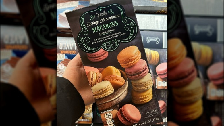 Aldi spring macarons