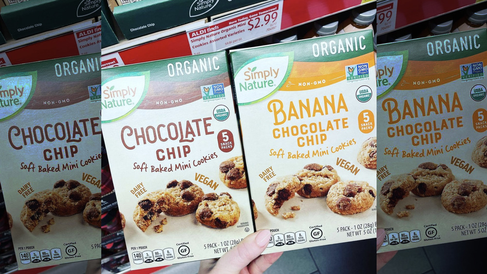 Simply Nature mini cookies at Aldi