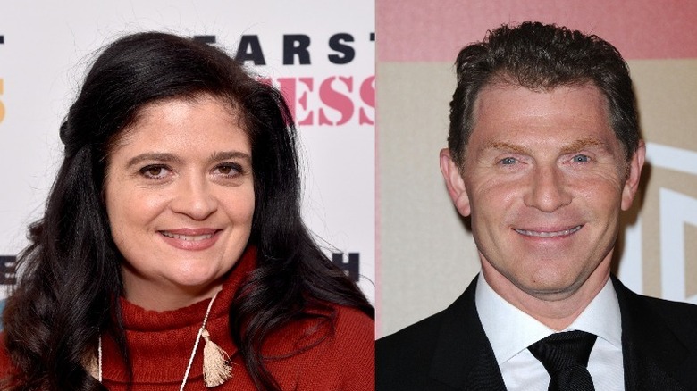 Chef Alex Guarnaschelli and Chef Bobby Flay 