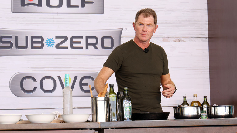 Bobby Flay cooking