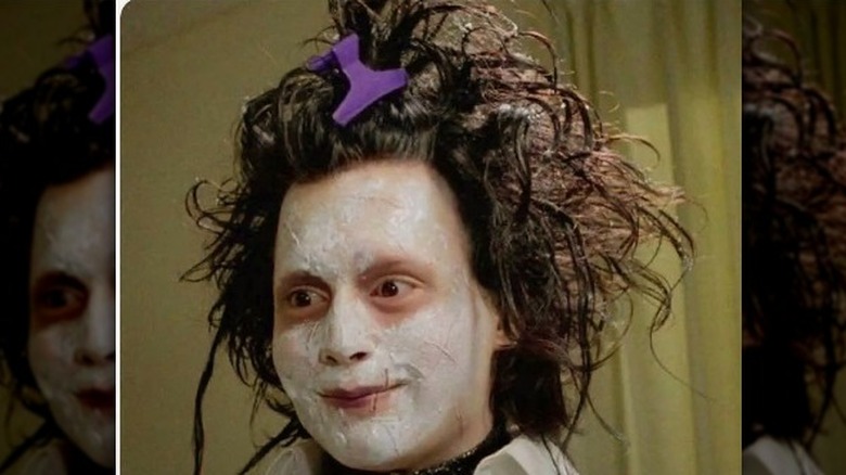 Edward Scissorhands played by Johnny Depp