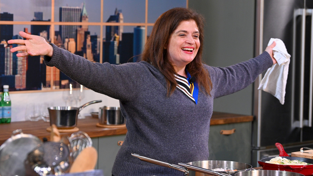 Alex Guarnaschelli in the kitchen