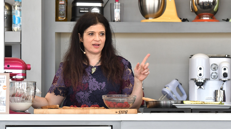 Alex Guarnaschelli in the kitchen