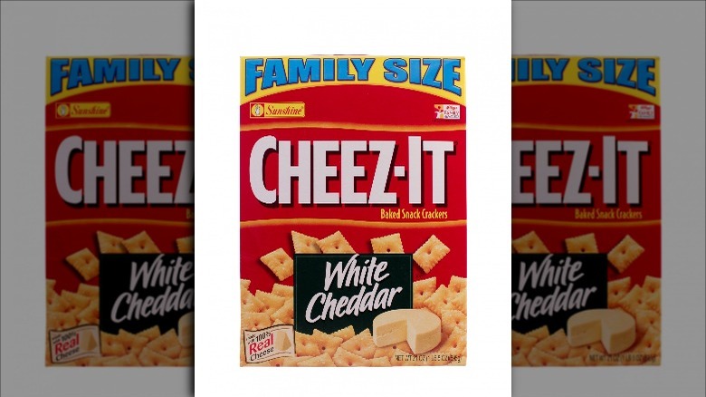 white cheddar Cheez-Its