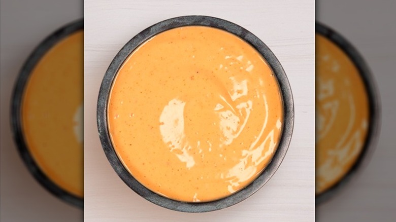 bowl of Taco Bell Creamy Chipotle sauce