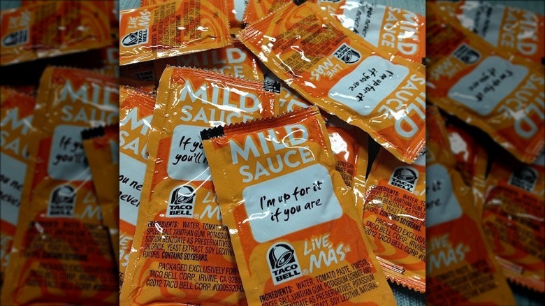 taco bell mild sauce packets