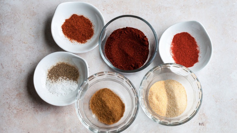 ingredients for chili seasoning