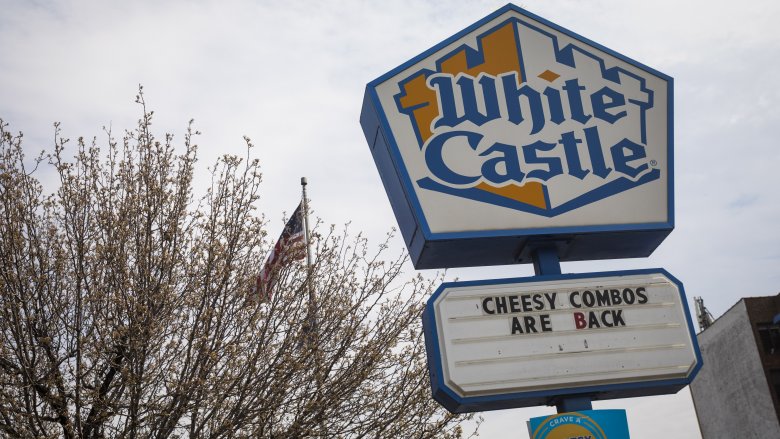 white castle sign