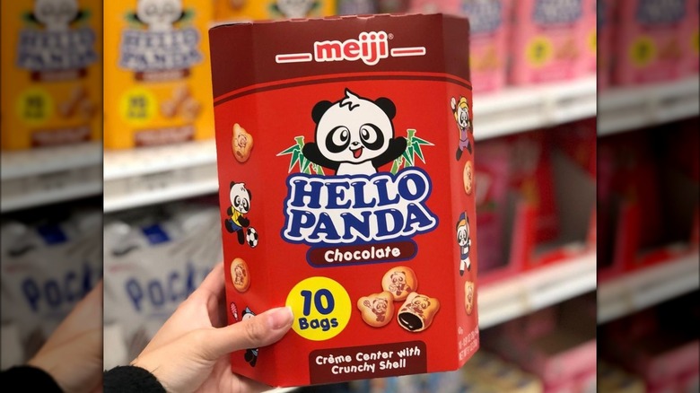 Hello panda cookie box