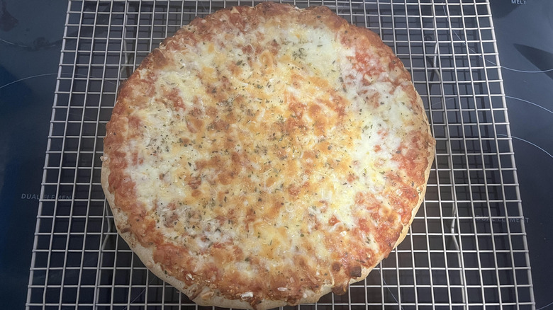 Aldi's stuffed crust pizza