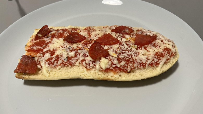 Aldi's French bread pizza