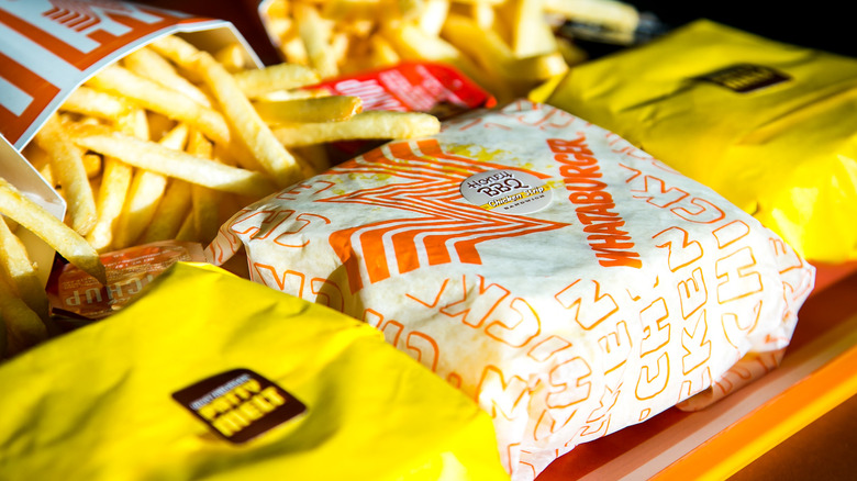 Whataburger sandwiches and fries