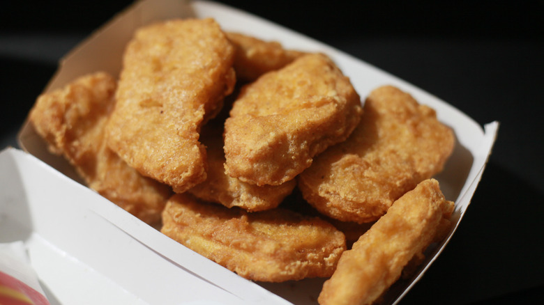 mcdonald's nuggets in a box
