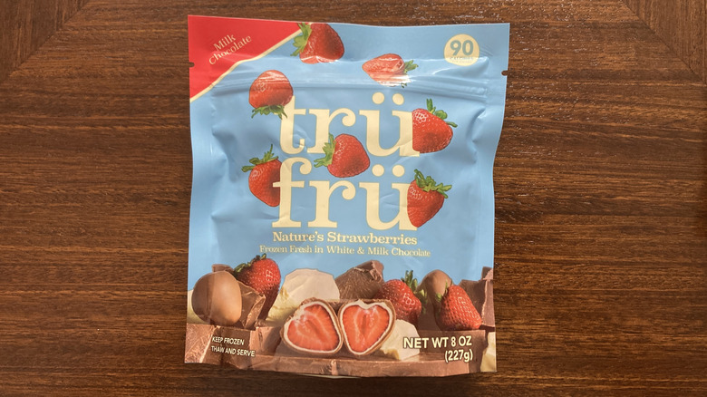 Tru Fru frozen milk chocolate strawberries