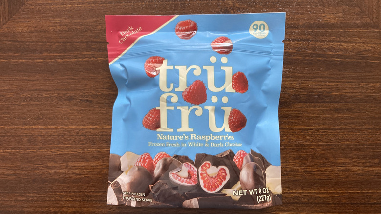 Tru Fru frozen chocolate raspberries