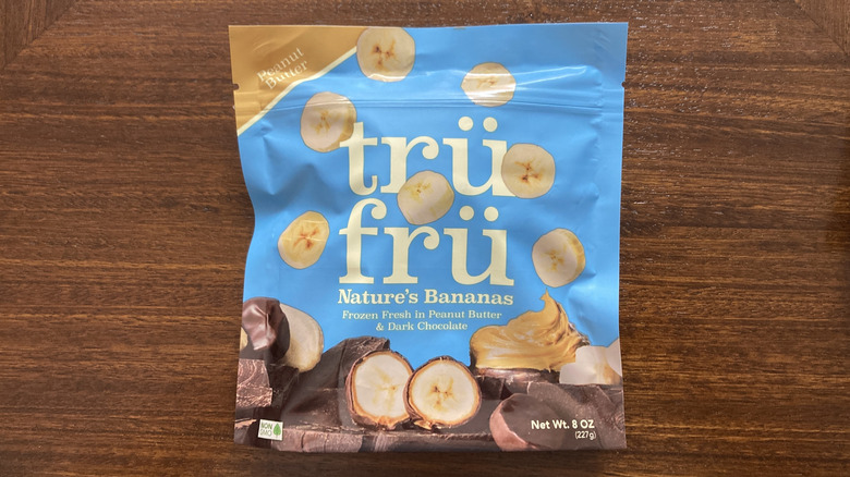 Tru Fru peanut butter chocolate bananas