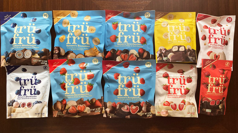 Tru Fru fruit candy varieties