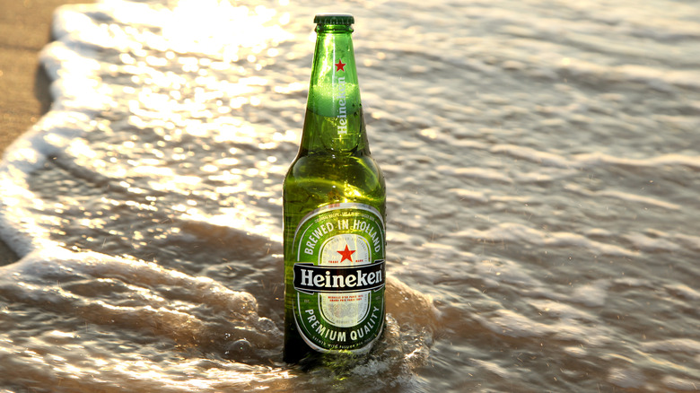 Heineken at the beach