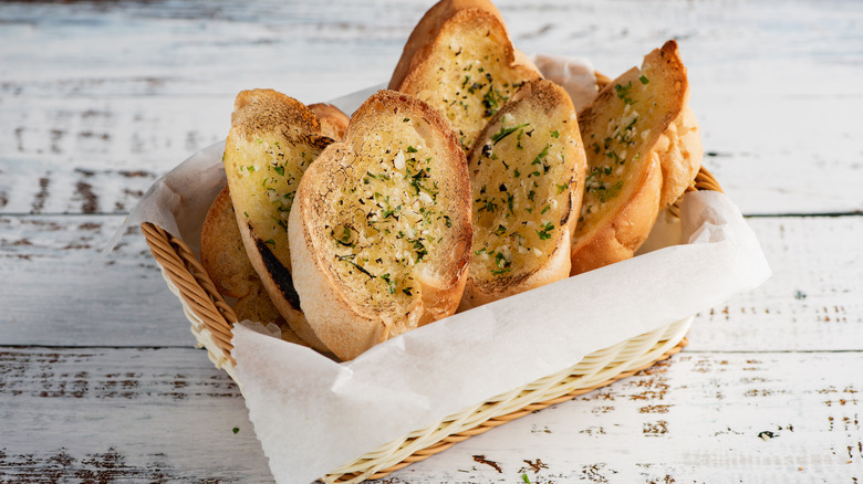 bread in a basket