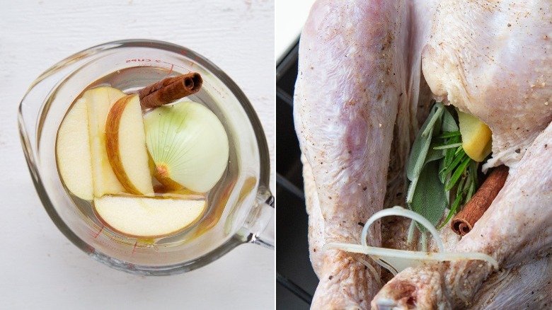 aromatics for turkey in cavity