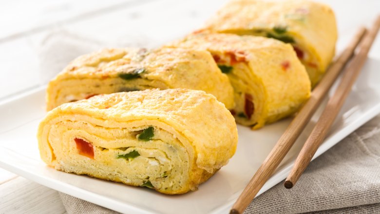 Bite-sized omelettes