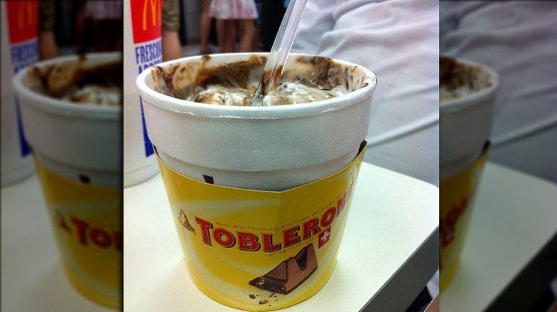 McDonald's Toblerone McFlurry