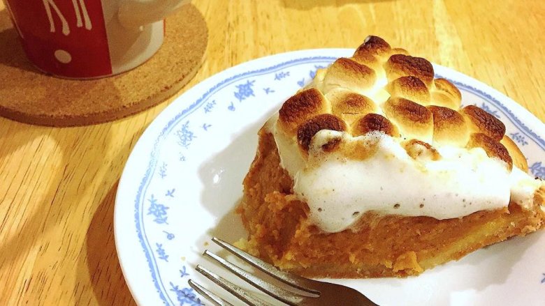 marshmallow pumpkin pie