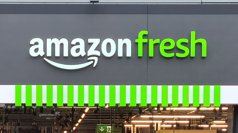 Amazon Fresh store front