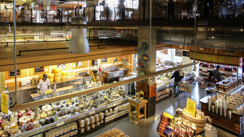 Whole Foods interior