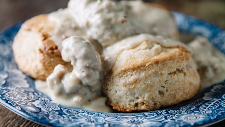 Biscuits and gravy