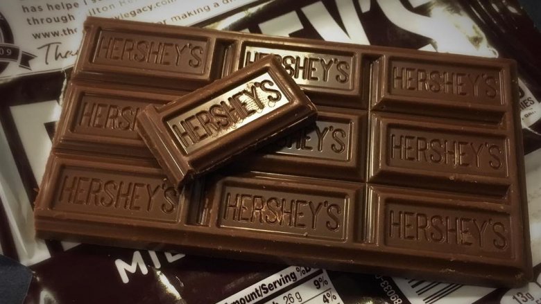 Hershey's chocolate bars